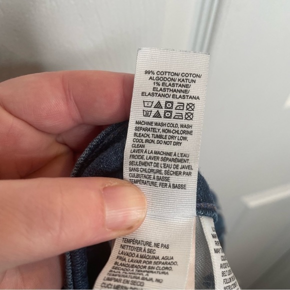 Lucky Brand Rosewood The Cutoff Frayed Embroidered Stretch Jean Shorts 12/31 - Picture 14 of 16